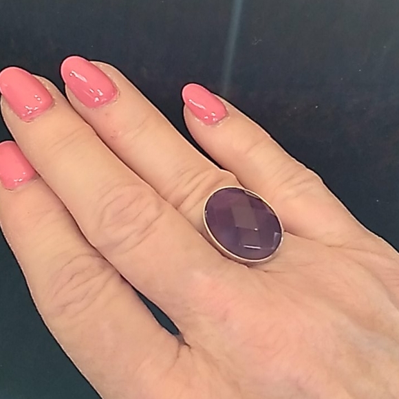 Jay King Purple Sapphire Ring NWT - Picture 5 of 5